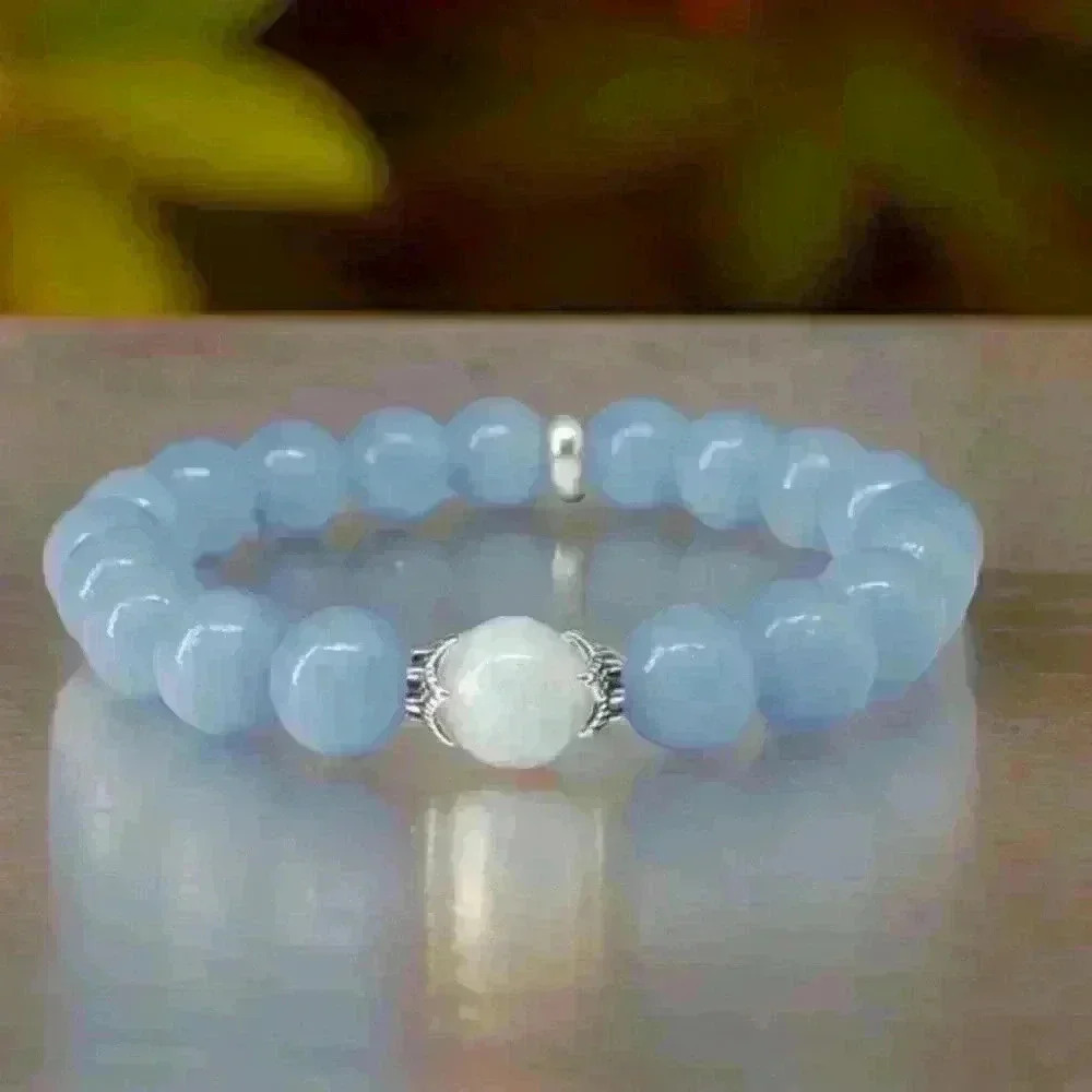 Silver Skye Beaded Bracelet